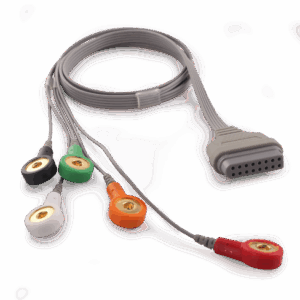 EDAN 5-Electrode ECG Cable （AHA)