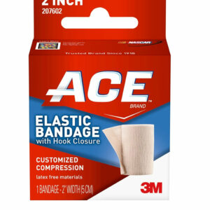 3M-207602 2" Elastic Bandage with Hook Closure, 72/cs (Continental US+HI Only)