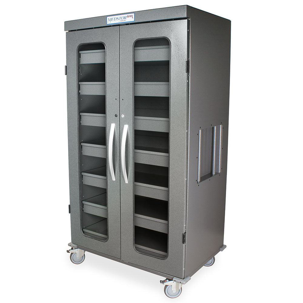 Harloff-MS-IOL1680-High Volume IntraOcular Lens Storage Cart with Key Lock, 1680 Capacity