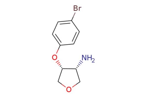 eMolecules​ cis-4-(4-bromophenoxy)tetrahydrofuran-3-amine | 1258963-52-8 |  | 1g