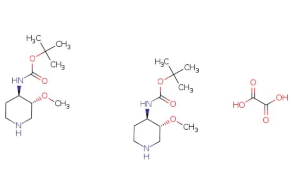 eMolecules​ tert-butyl N-[(3R,4R)-3-methoxypiperidin-4-yl]carbamate hemioxalate | 2253105-32-5 |  | 1g