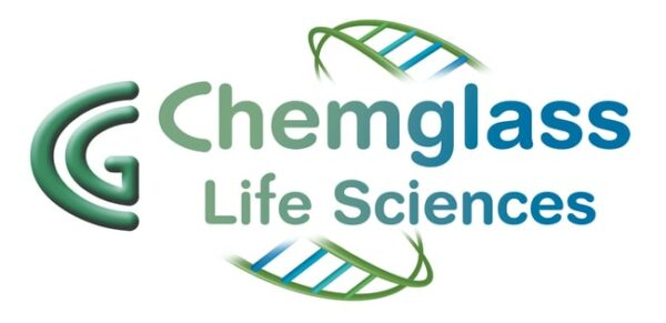 Chemglass Life Sciences Replacement Open GL-45 White FDA Silicone Gasket Only for Port Assembly