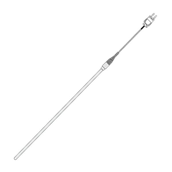 Ace Glass, Inc. Sensor, K, 1/4x72, inconel sheath, 12 foot lead