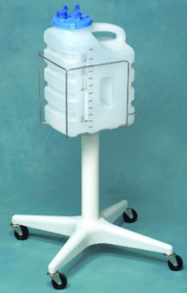Andwin Scientific Suction Canister Medi-Vac Guardian LVC 12 Liter Shut-Off Valve / Locking Lid, 4/cs