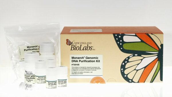 New England Biolabs, Inc. Monarch Genomic DNA Purification Kit – 150 preps