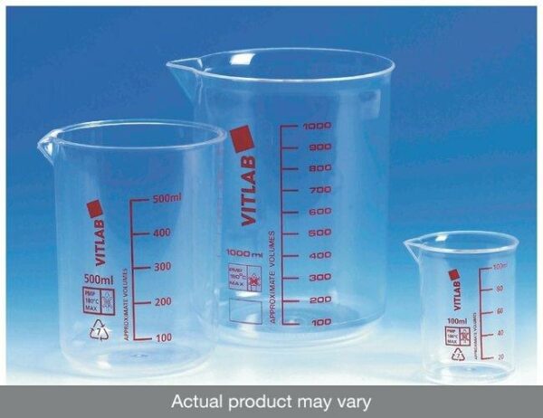 BrandTech Polymethylpentene Griffin Beakers