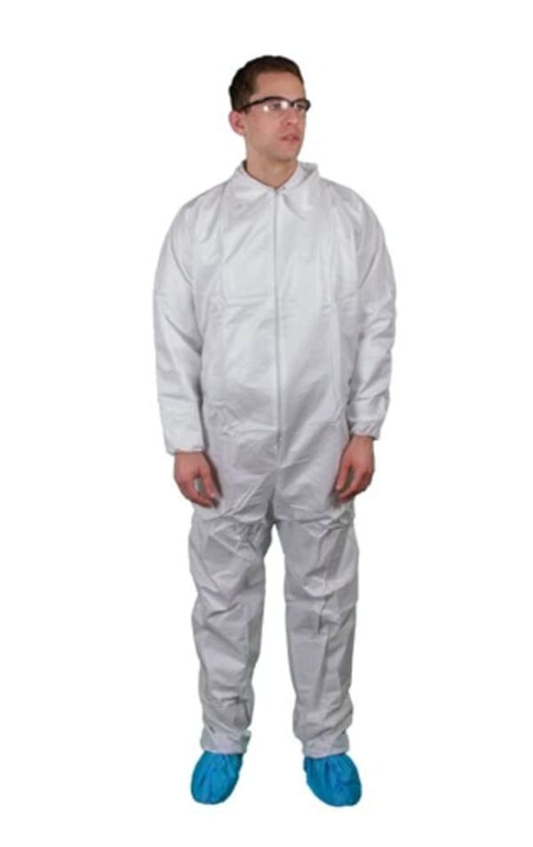 Keystone Safety KEYGUARD Microporous Coveralls, Elastic Wrists and Ankles