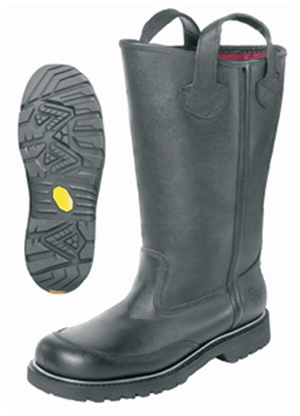 Honeywell PRO 5050 Struximity Leather Boots, Berry-Compliant, Wide