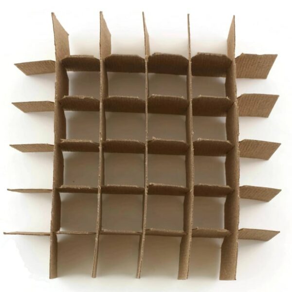 Research Products International Corp Cell Dividers for Cardboard Storage Box, Capacity 36, 15ml Tubes