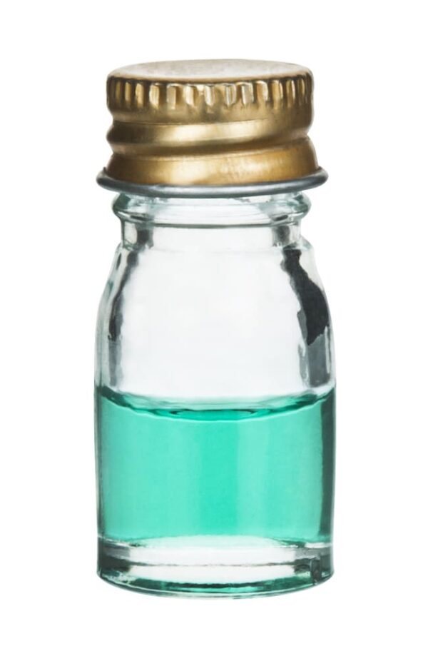 Eisco Glass Bijou Bottles with Cap