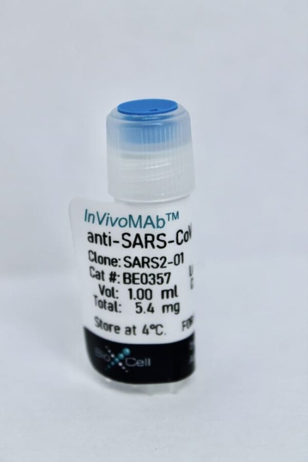 Bio X Cell InVivoMAb anti-SARS-CoV-2 S protein (RBD epitope A), Clone: SARS2-01, Size: 100 mg